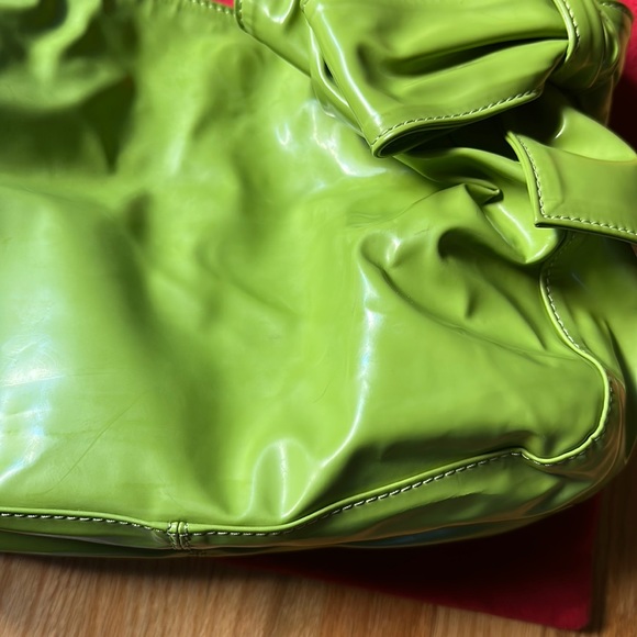 valentino green leather bag with bow - Picture 9 of 12